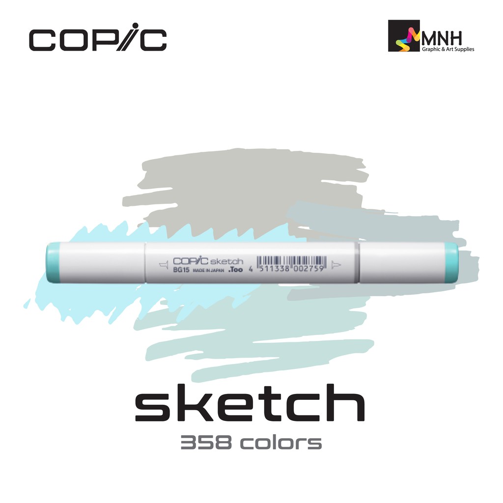 

Spidol Copic Sketch Marker Blue-Green Series (Satuan) BG15 - BG70