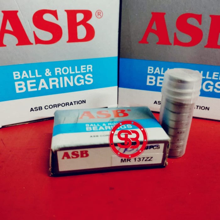 Bearing / Laker / Laher MR 137 ZZ / MR137ZZ ASB