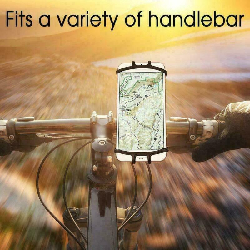 【P&amp;T】Bike Phone Holder Universal Cycling Handlebar Bicycle Mount 360 Degree Rotating  for GPS Phone