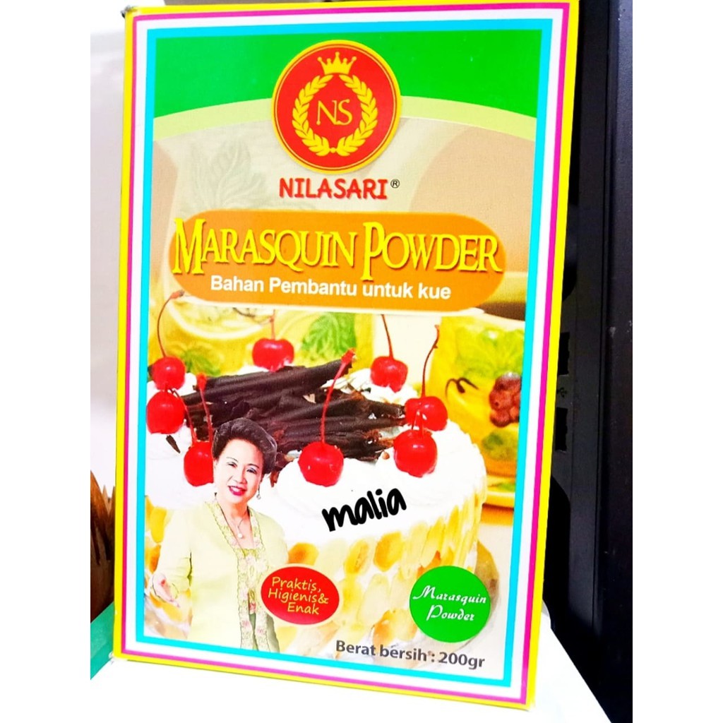 

marasquin powder nilasari 200 gram