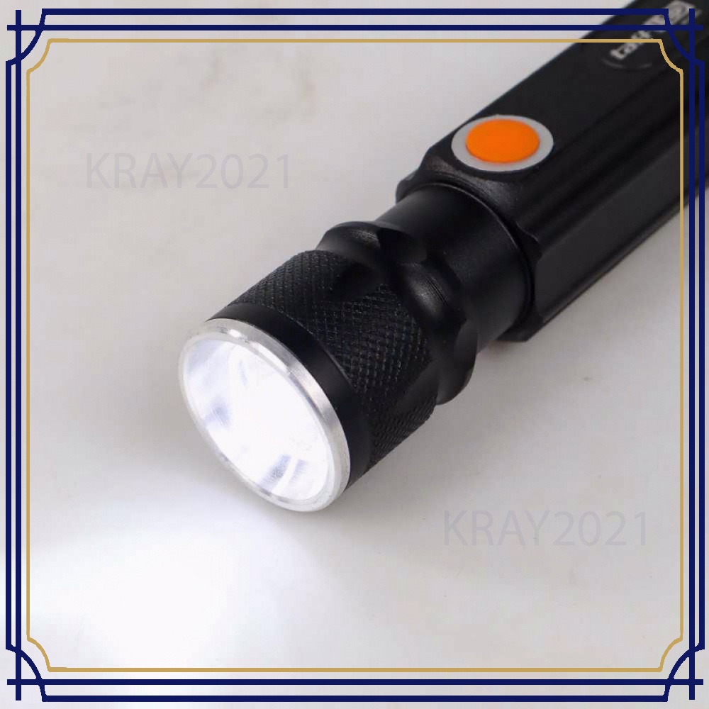 TaffLED Senter LED Lantera USB T6 + COB 2300 Lumens - WY8106