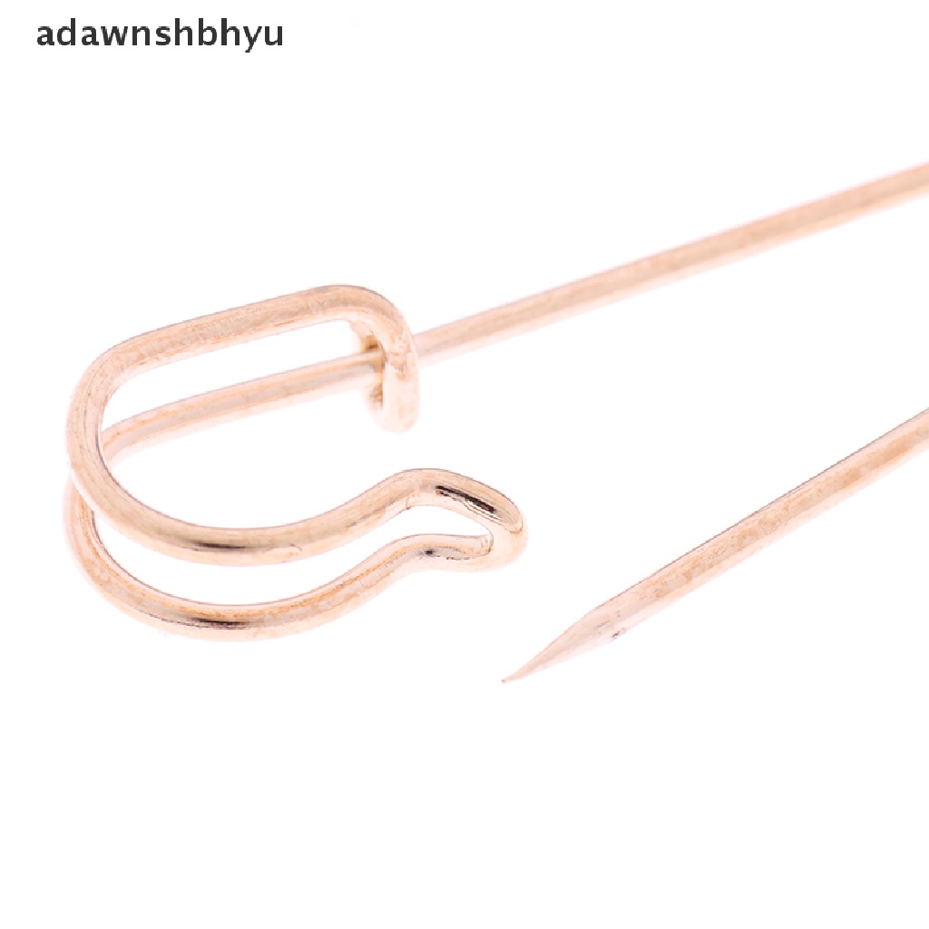 Adawnshbhyu 12pcs Besar Heavy Duty Stainless Steel Big Jumbo Peniti Selimut Crafting