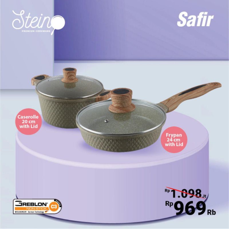 Paket Safir Steincookware