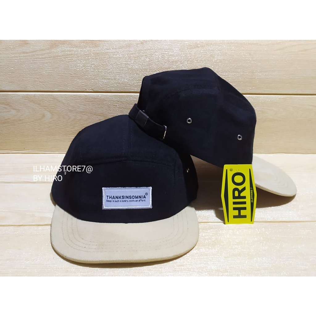 Topi Snapback Model Hip-Hop Bordir Thxsmnia  New Model/Topi Lima panel Keren