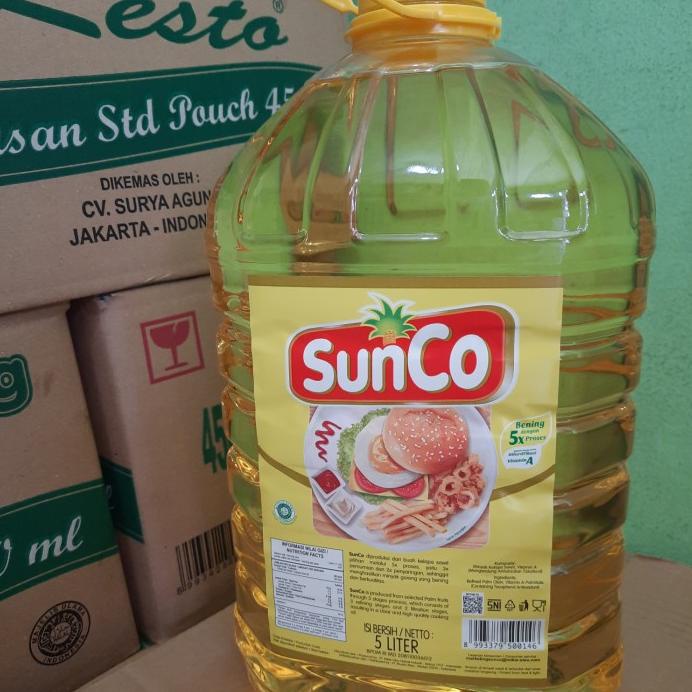 

MINYAK GORENG SUNCO 5 LITER JERIGEN