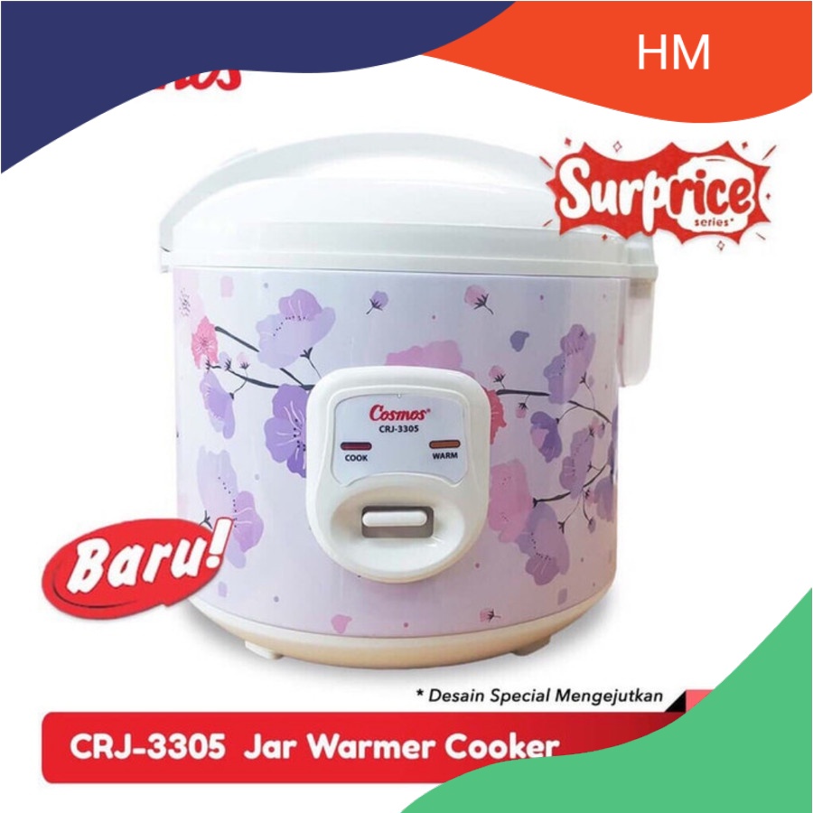 MEJIKOM Rice Cooker Cosmos 1,8 liter CRJ 3305