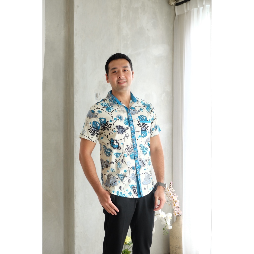 Padma Batik Couple (Jenna - Amber - Brenda - Darcy - Gama - Hera - Intan - Mutia - Nadine )-Men Short