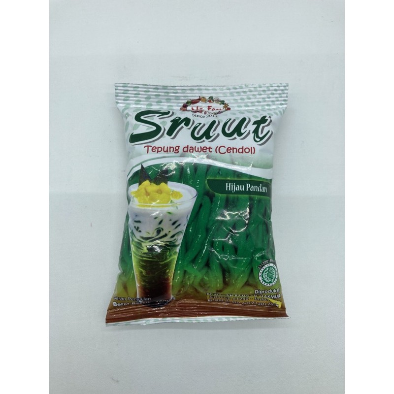 

Mr. Food Sruut TEPUNG DAWET (CENDOL) Hijau Pandan 100g