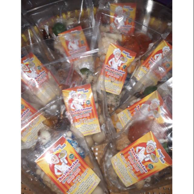 

Bacig, baso aci garut, baso aci instan, dapur teteh