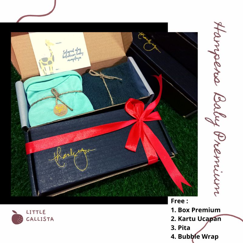 Hampers Baby Hadiah Kado Lahiran Bayi Baby Gift Set Bayi Perempuan Laki Laki-SET KUPLUK TOSCA