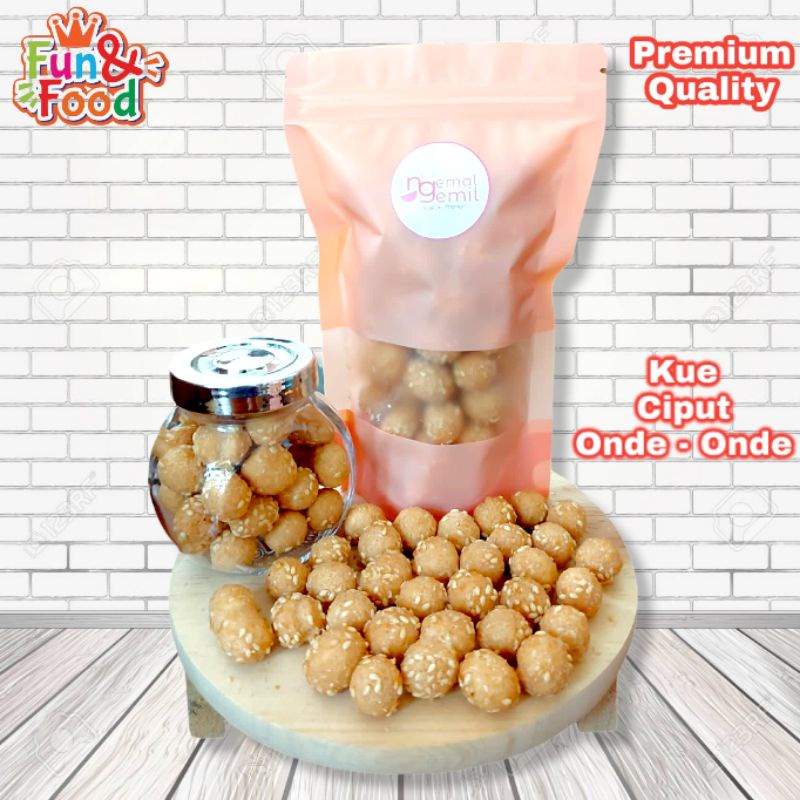

Snack Jadul - Kue Ciput Onde-onde Homemade Kualitas Premium