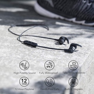 [Exclusive Launch] Earphone Bluetooth Anker Soundbuds Flow