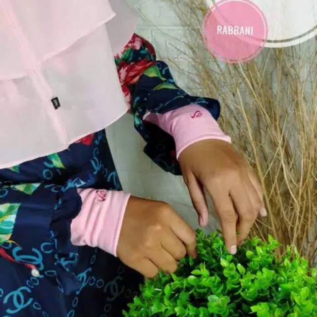 RABBANI - MANSET TANGAN POLOS PENDEK RABBANI