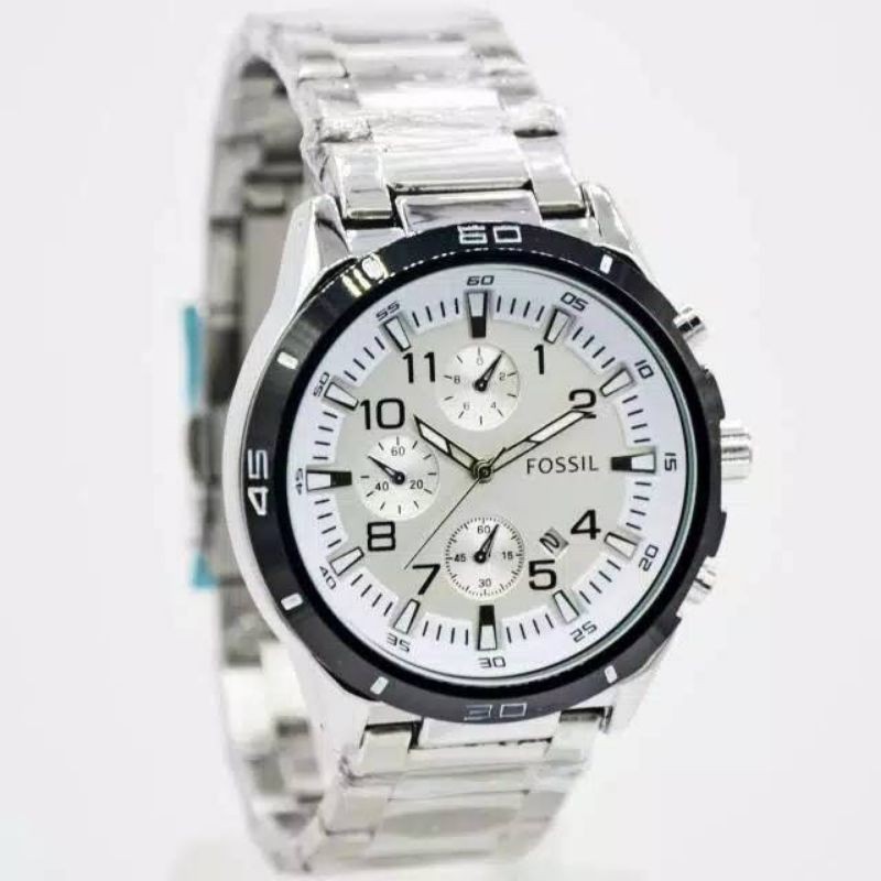 JAM TANGAN PRIA FOSIL0454 TANGGAL AKTIF CHORONG OF