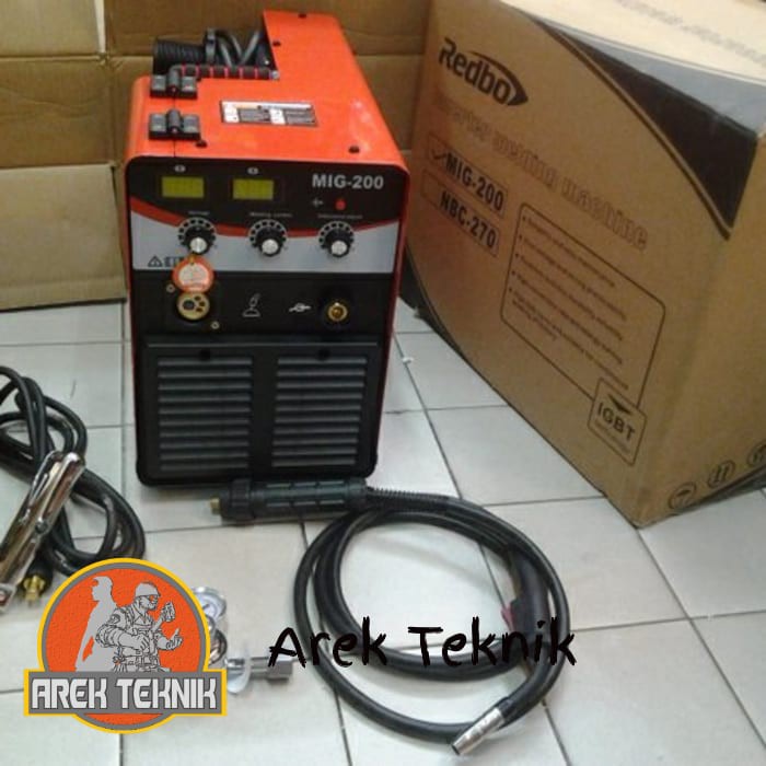 MESIN LAS MSL184 INVERTER CO2 MIG-200A / TRAVOMIG CO 200A REDBO 200