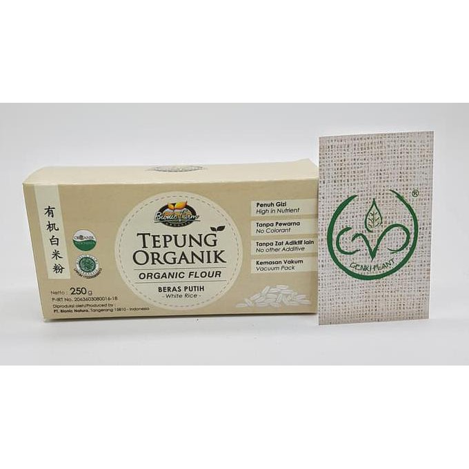 

Sale!! Tepung Beras Putih Organik (Bionic Farm) - 250G Terbaru