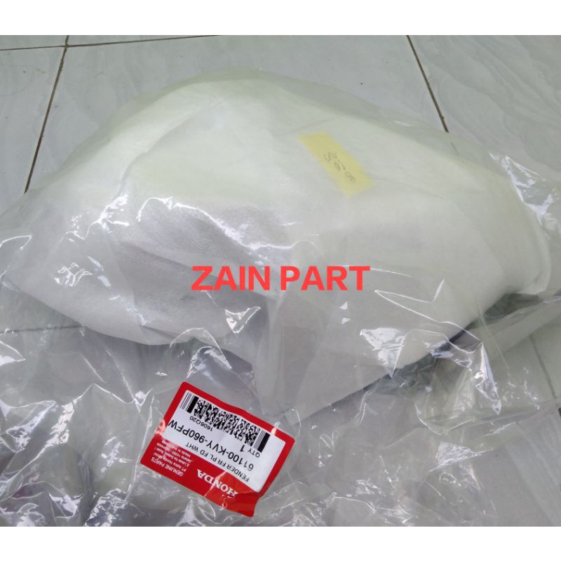 61100-kvy-960pfw spakbor depan (bawah) beat karbu warna putih original