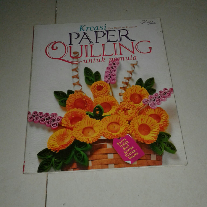 

Buku Paper Quiilling untuk pemula