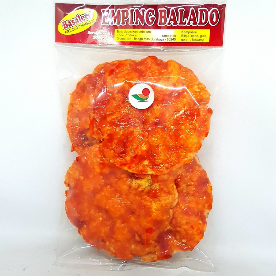 

BASALERO KERIPIK BELINJO BALADO PEDAS MATANG 200gr | BLINJO EMPING KRIPIK ASLI MANIS MERAH OLEH KHAS S