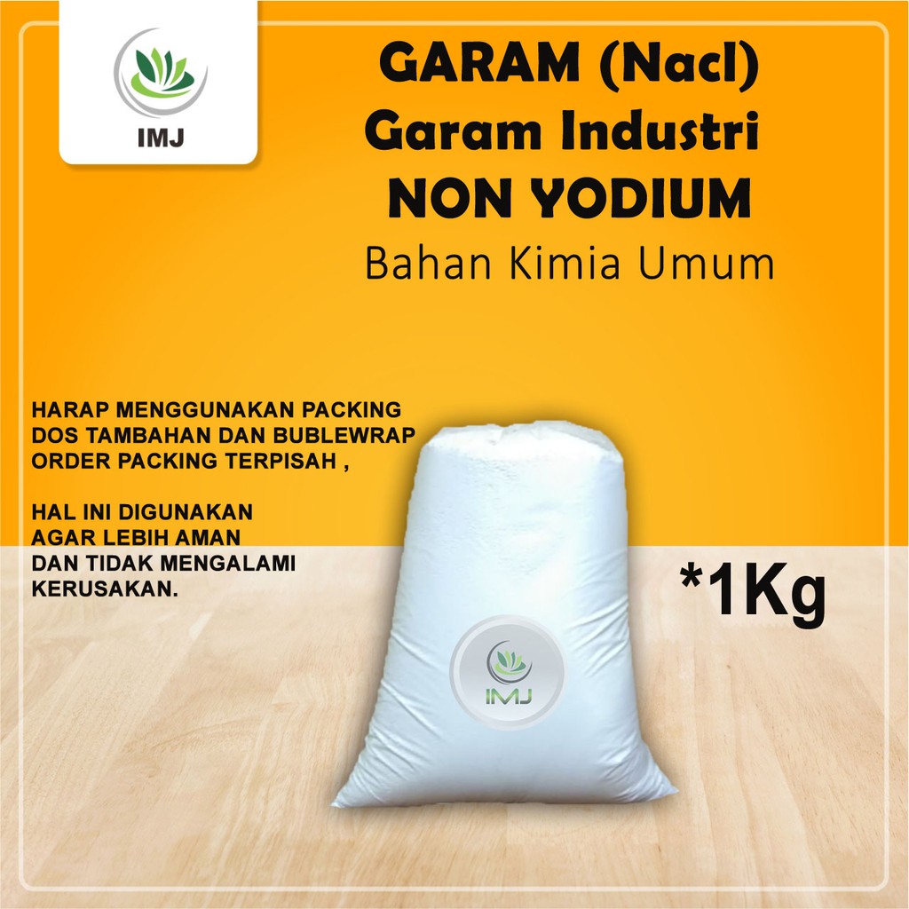 

GARAM NACL (Garam Halus) Kemasan 1Kg