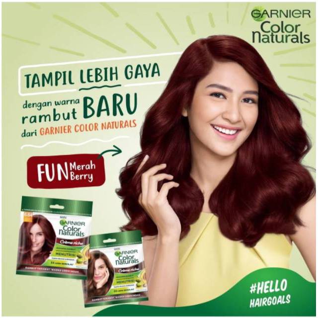 Garnier Cat Rambut Warna Baru Shopee Indonesia