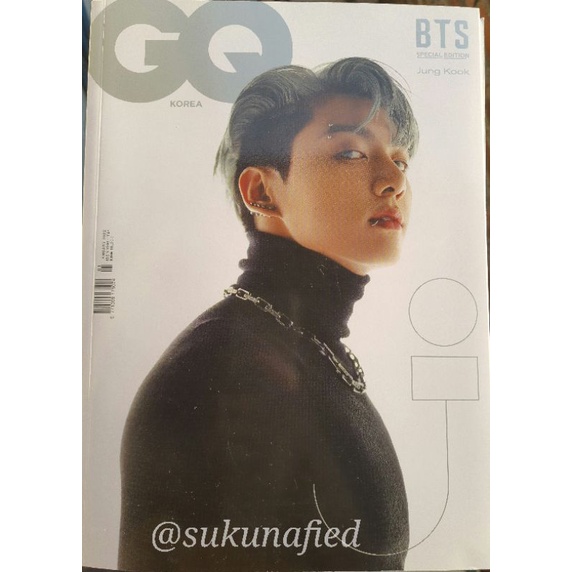 GQ MAGAZINE KOREA JUNGKOOK COVER 2022 MAJALAH GQ ORIGINAL KOREA