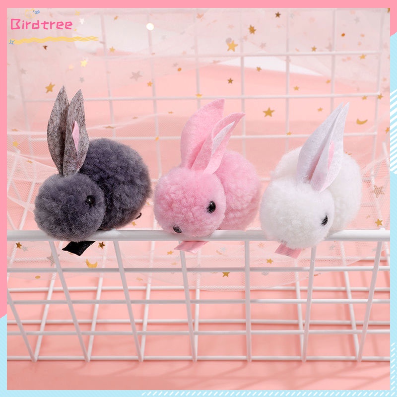 COD Jepit Rambut Anak Bayi Wanita  Korea Kelinci Rabbit Hair Accessories Lucu Karet Rambut Gadis Klip Karet Ready Stock