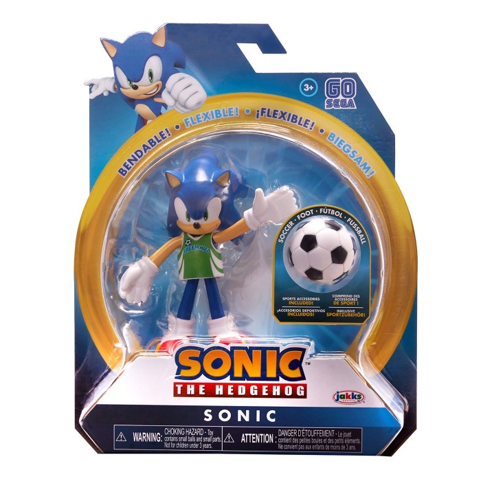 

Sonic The Hedgehog 4-Inch - Soccer Sonic Figure