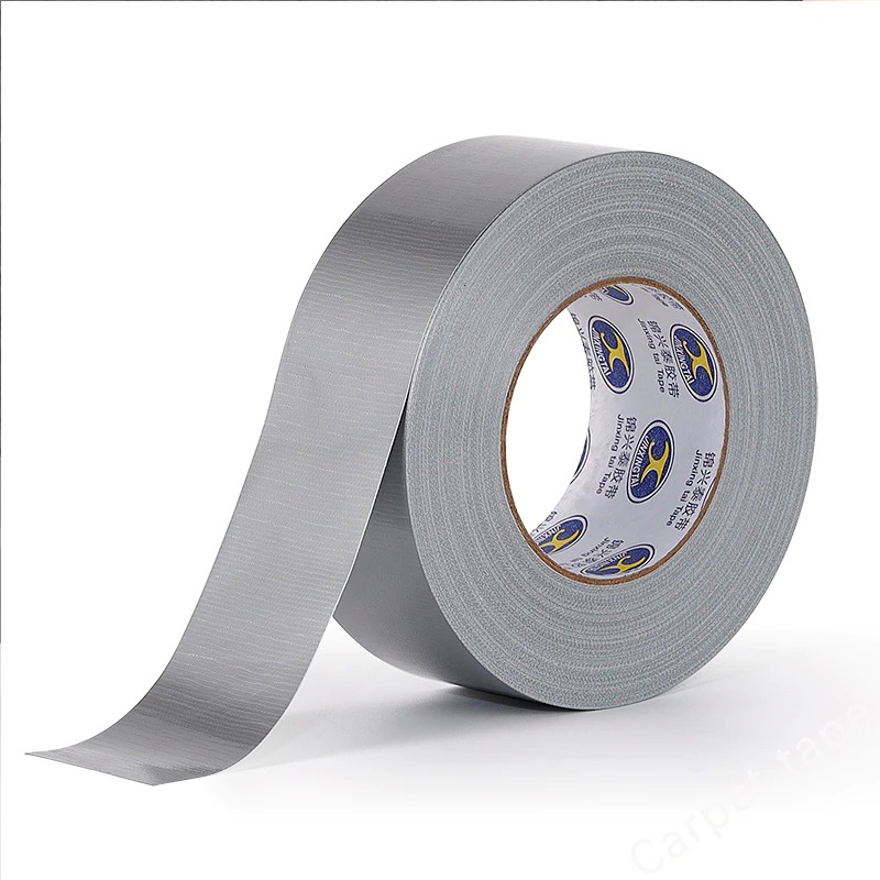 Lakban Karpet Super Sticky Cloth Floor Duct Tape 20mm 10 Meter - NL20 - Silver