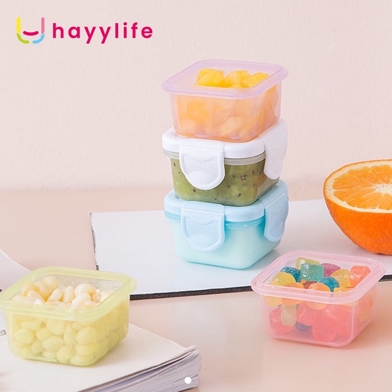 SOOKA Mini Kotak Pengawetan- Kotak Pengawet Terpisah Mini Food Grade Tebal Untuk Bayi HL-AAA749