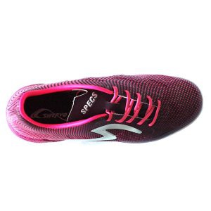 SEPATU FUTSAL SPECS Swervo Thunder Bolt In   Dark Currant Riviera White  100  0RIGINAL  Populer