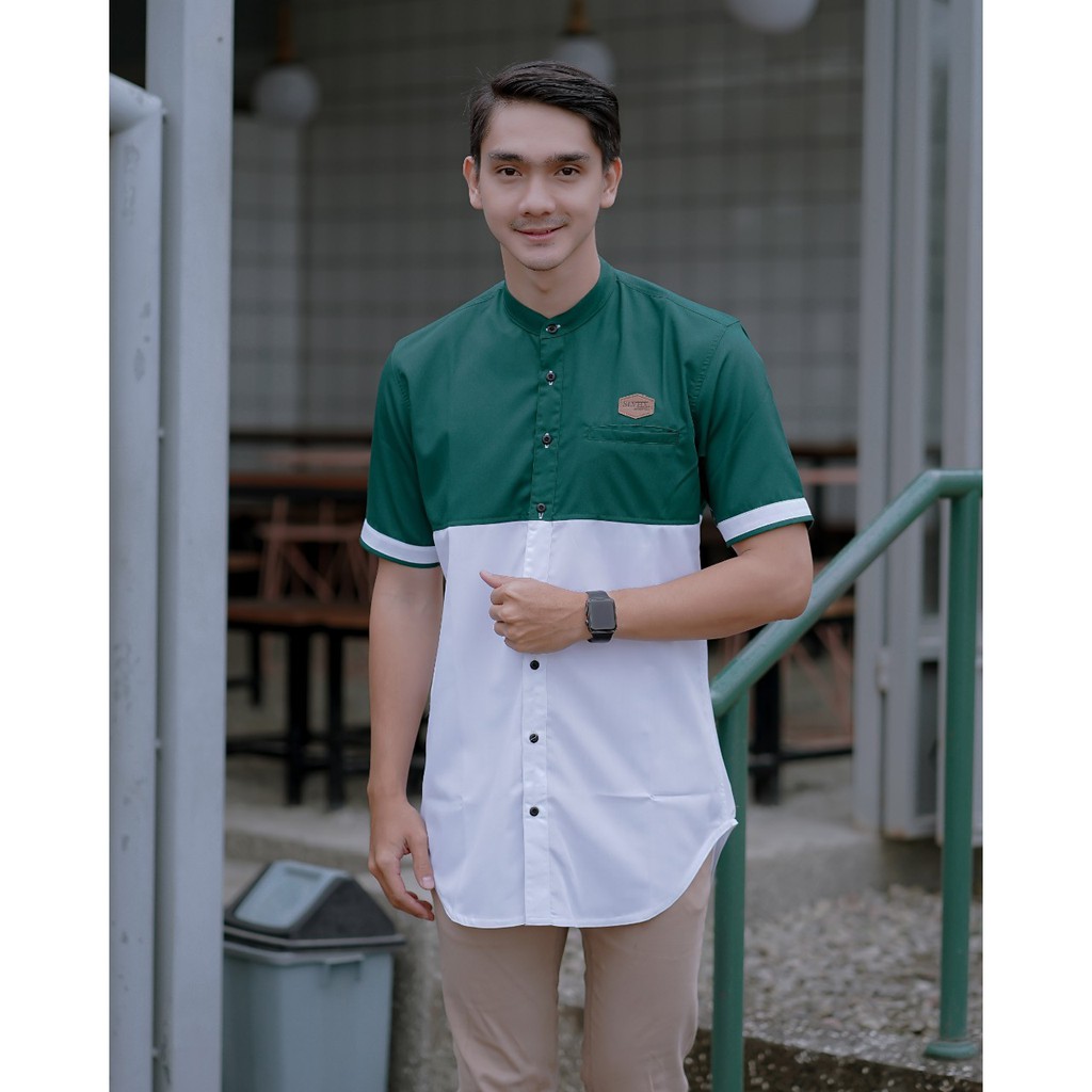 BAJU KOKO PRIA ORIGINAL SALVIO HEXIA -BAJU KOKO KURTA TOYOBO -KOKO PAKISTAN DEWASA