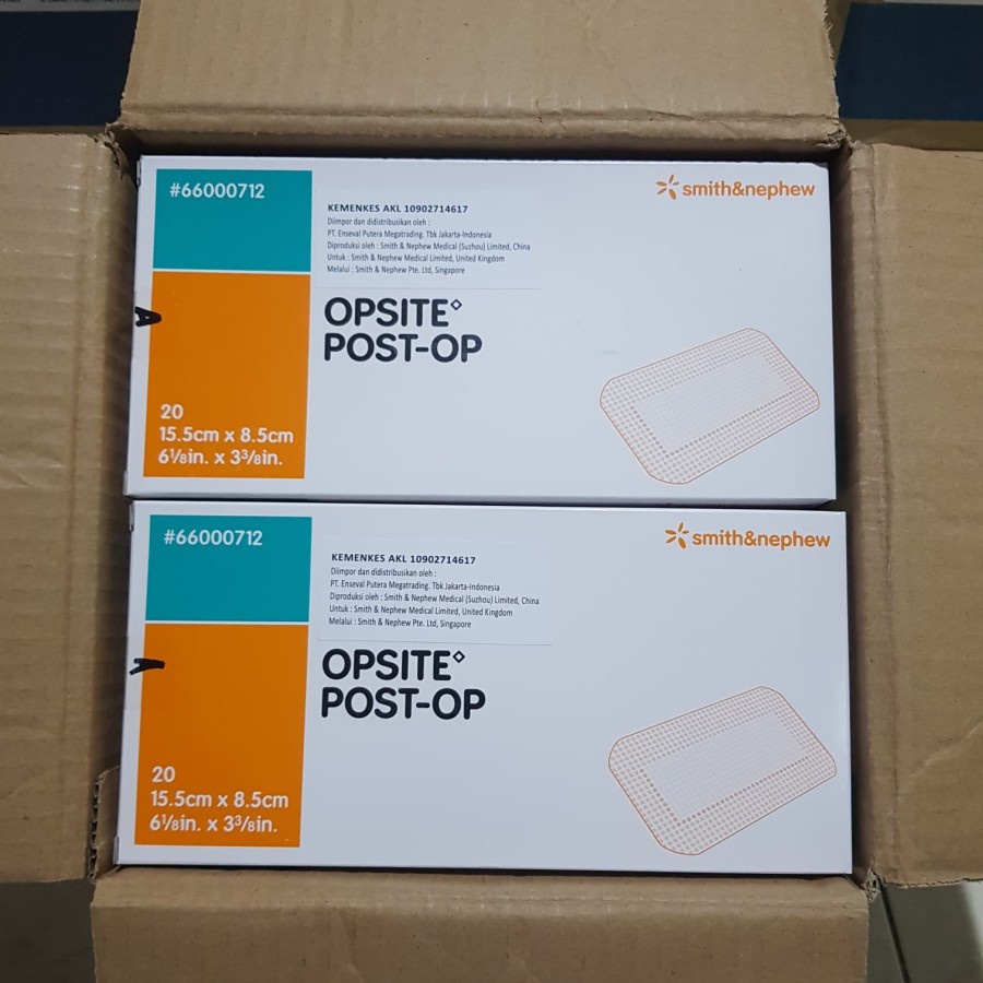 OPSITE POST-OP 15,5 × 8,5 cm Plester Tahan Air Post Op 15,5cm x 8,5cm