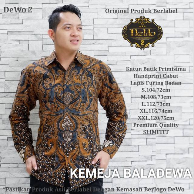 KEMEJA BATIK PRIA BALADEWA