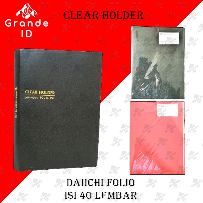 

MAP CLEAR HOLDER DAIICHI FOLIO ISI 40 LEMBAR F4
