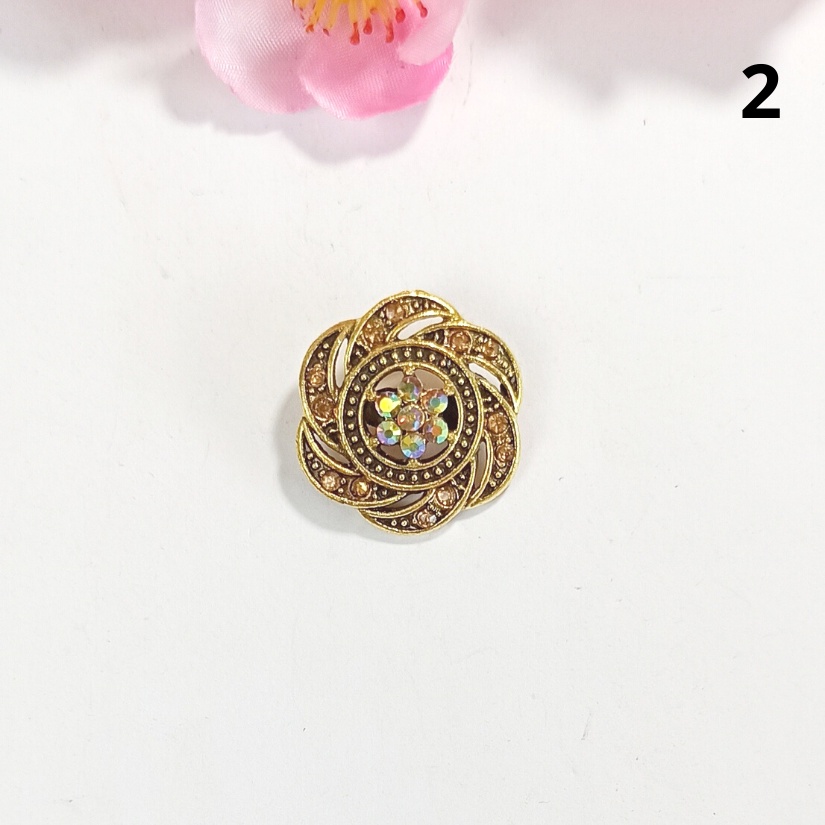 Bros dagu.bros kecil.bros mini.bros fashion.bross.brooch-#2