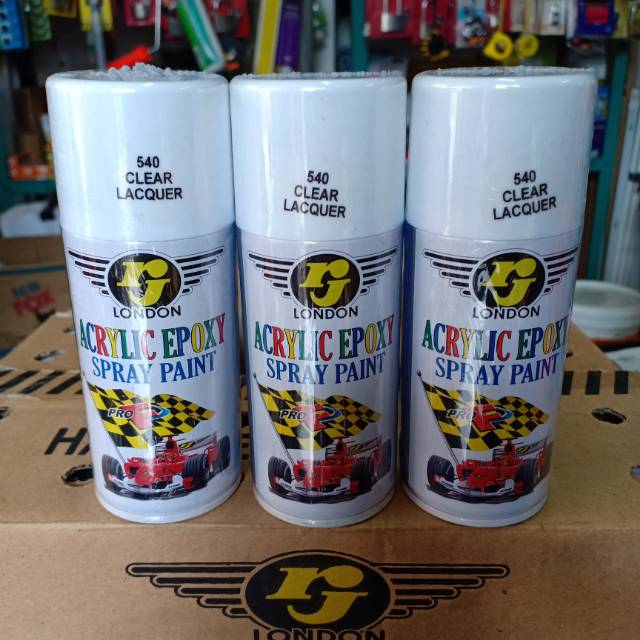 Cat semprot pylox Rj 540 clear 150cc