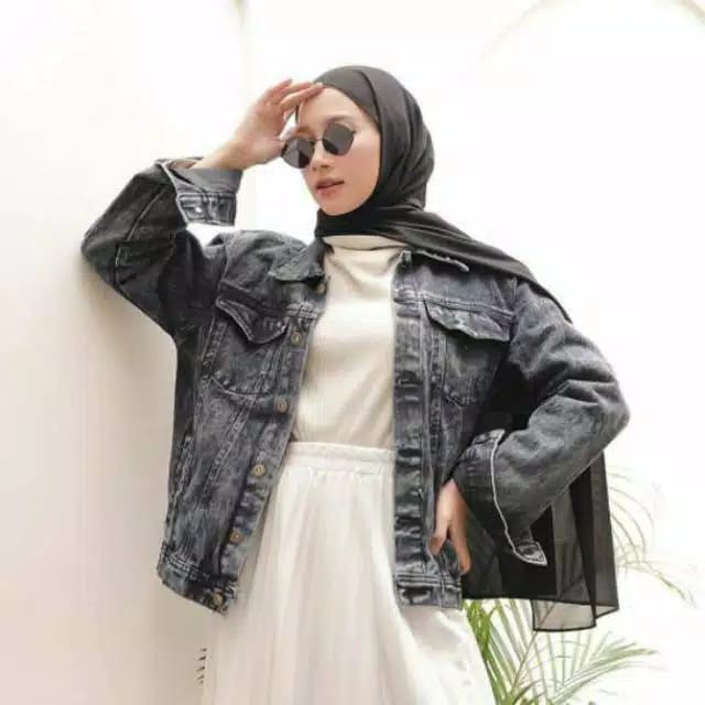 JAKET SNOW BLACK ORIGINAL JEANS PREMIUM GBM