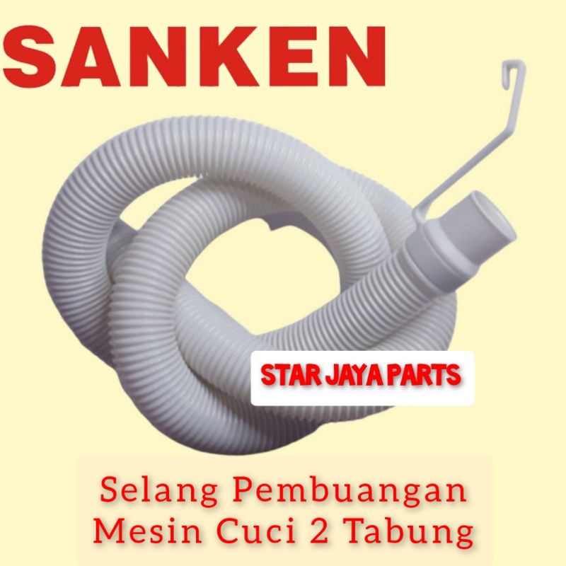 Selang Pembuangan Mesin Cuci Sanken 2 Tabung