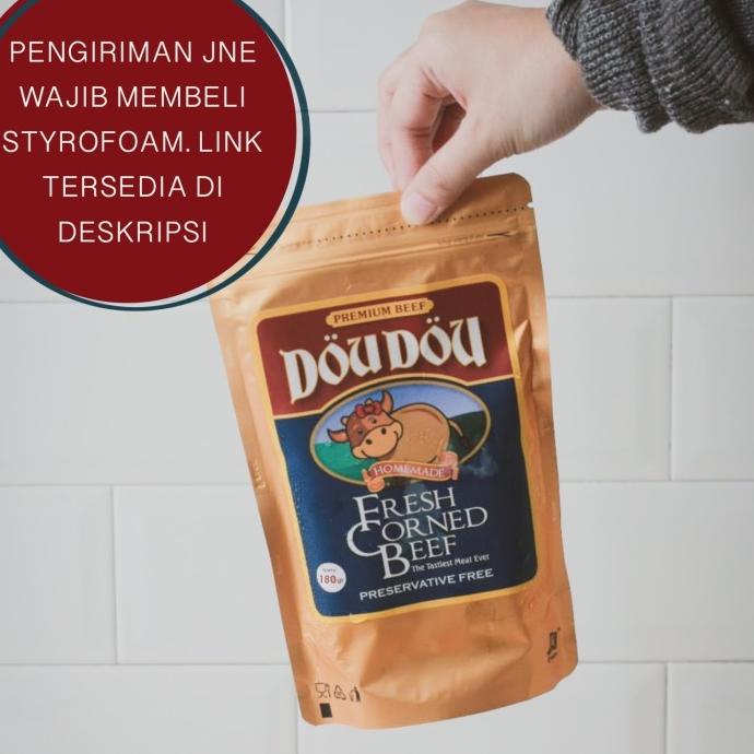 

MAKANAN BEKU / DOUDOU CORNED BEEF ( 180 GRAM ) NON COD