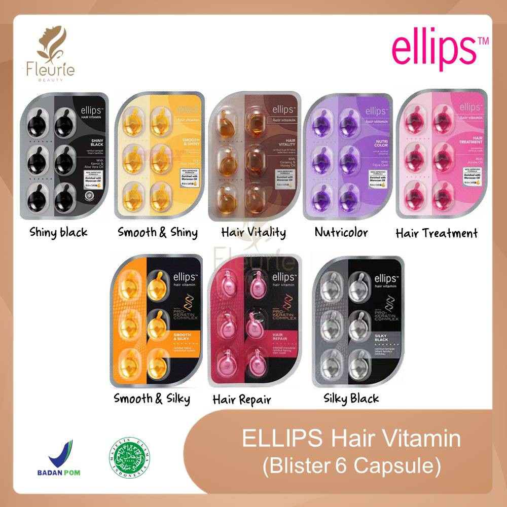 ELLIPS Hair Vitamin (6 Capsules)