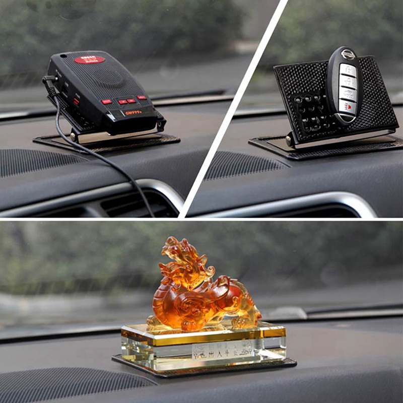 Car Dashboard Multifunctional Magic Portable Phone Holder Silicone Anti-Slip Mat GPS Navigator Mount Bracket Interior