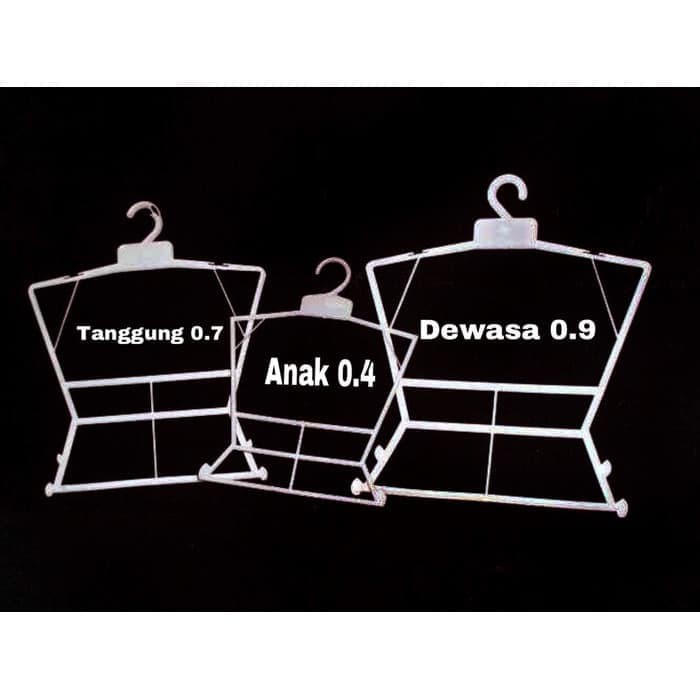 Hanger Setelan Layang 09 Dewasa | Display Gantungan Baju