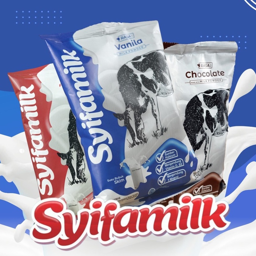 

SYIFAMILK Susu Skim Diet & Penggemuk Badan 350Gram