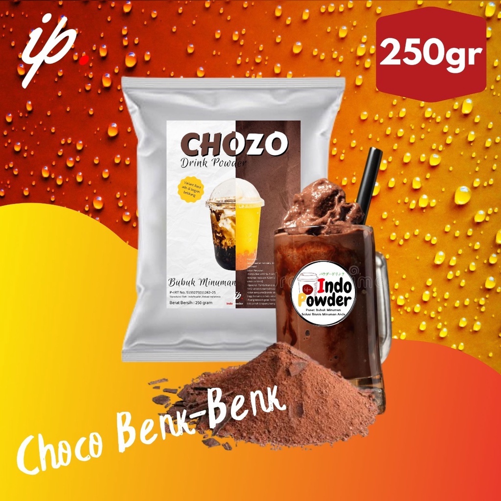 250 GRAM - Bubuk CHOCO BENK-BENK 250gr - Bubuk Minuman CHOCO rasa BENK-BENK 250gr