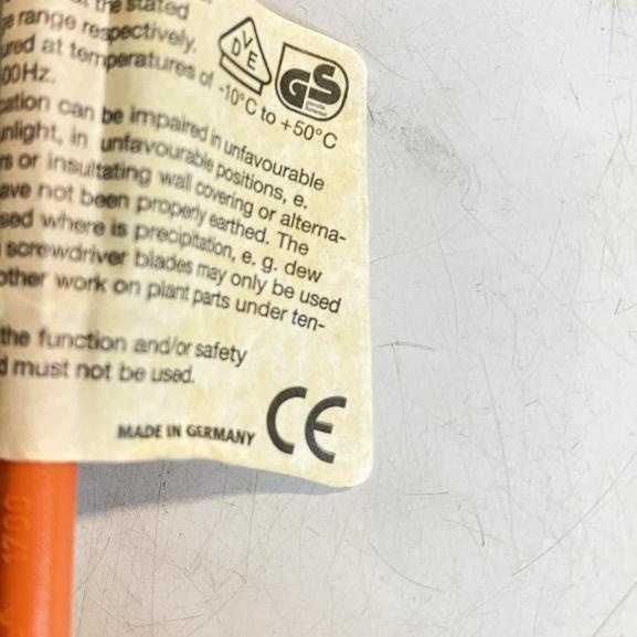 ➫ Obeng Tespen Testpen AC 15cm Pendek Made In Germany IWT ORIGINAL ℗