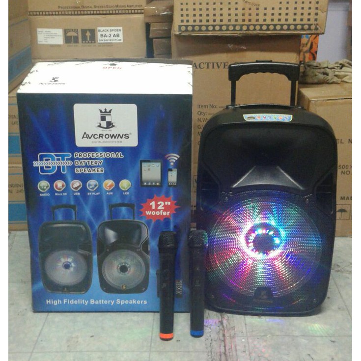 Speaker portable meeting wireless 12 inch Bluetooth