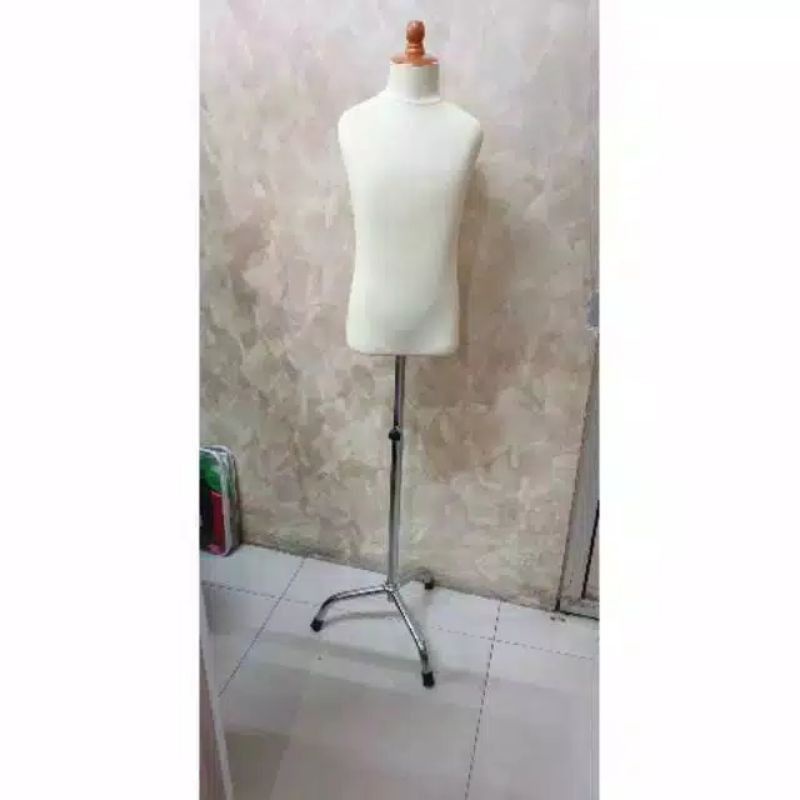 Patung Manekin Anak + tiang kaki Manekin Baju Anak Patung Baju Anak patung anak lapis kain