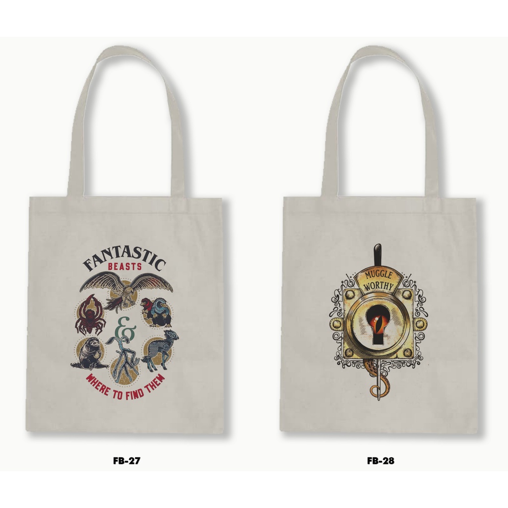 TOTE BAG BLACU - FANTASTIC BEASTS 2