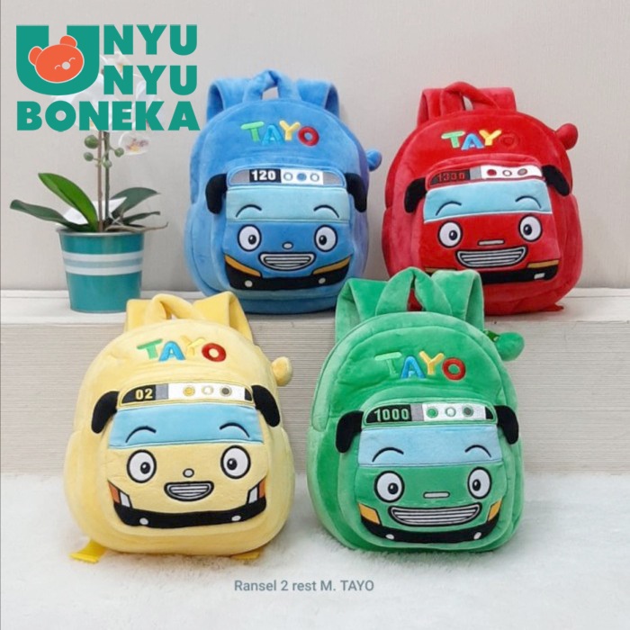 Ransel Anak boneka impor little buss tayo paud seko